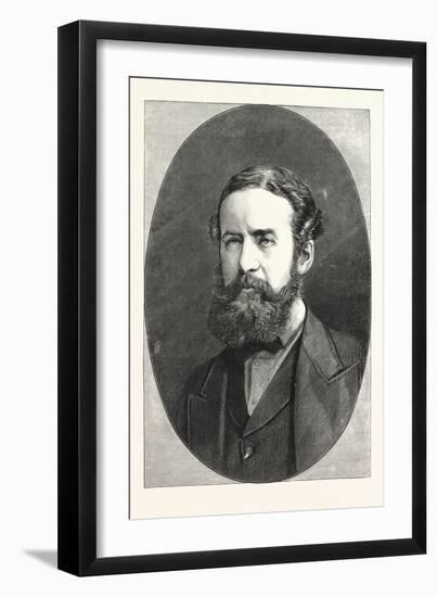 Sir John Lubbock, Bart., M.P. for Maidstone, 1876, UK-null-Framed Giclee Print