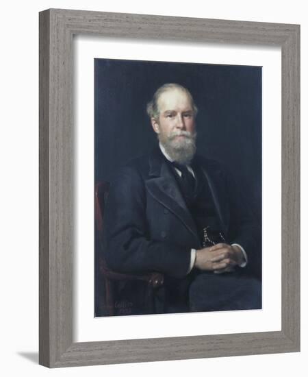 Sir John Lubbock, C1875-1913-John Collier-Framed Giclee Print