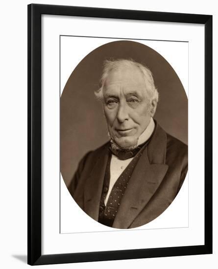 Sir John Mellor, Judge of the High Court of Justice, 1880-Lock & Whitfield-Framed Photographic Print