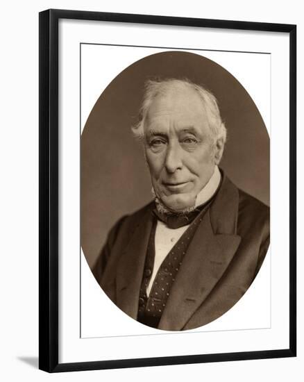 Sir John Mellor, Judge of the High Court of Justice, 1880-Lock & Whitfield-Framed Photographic Print