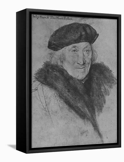 'Sir John More', 1526-1527 (1945)-Hans Holbein the Younger-Framed Premier Image Canvas