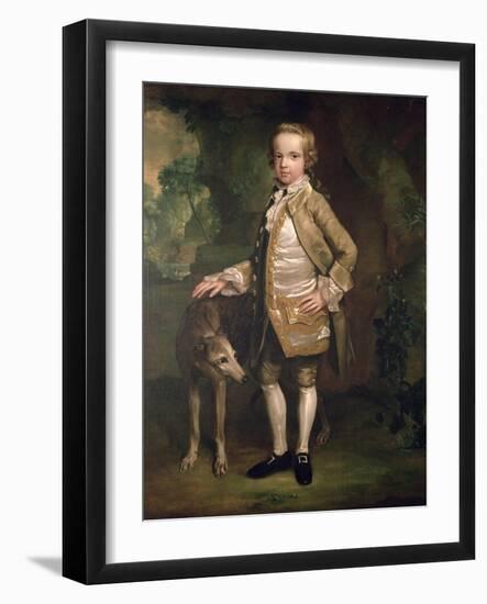 Sir John Nelthorpe, 6th Baronet as a Boy-George Stubbs-Framed Giclee Print