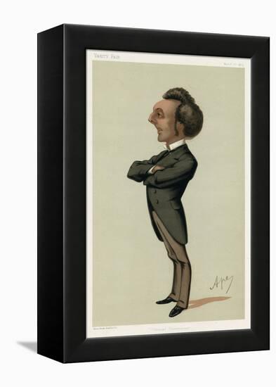 Sir John Pope-Hennessy-Carlo Pellegrini-Framed Stretched Canvas