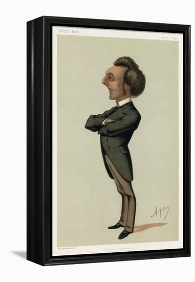 Sir John Pope-Hennessy-Carlo Pellegrini-Framed Stretched Canvas