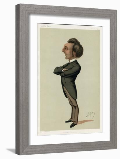 Sir John Pope-Hennessy-Carlo Pellegrini-Framed Art Print