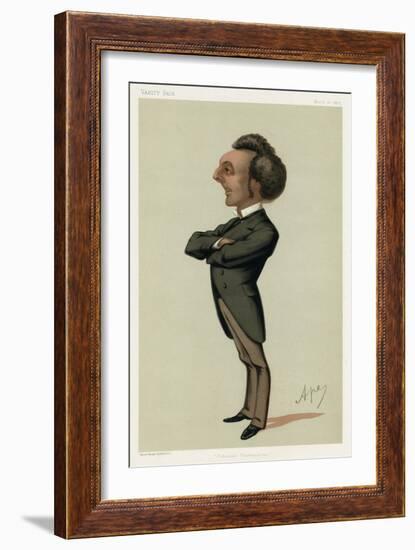 Sir John Pope-Hennessy-Carlo Pellegrini-Framed Art Print