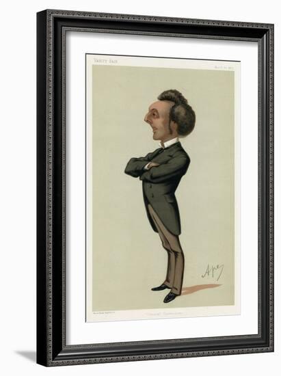 Sir John Pope-Hennessy-Carlo Pellegrini-Framed Art Print