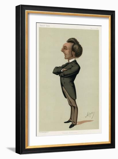 Sir John Pope-Hennessy-Carlo Pellegrini-Framed Art Print