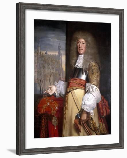 Sir John Robinson, Lord Mayor 1662-John Michael Wright-Framed Giclee Print