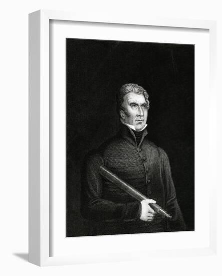 Sir John Ross Engraving-null-Framed Giclee Print