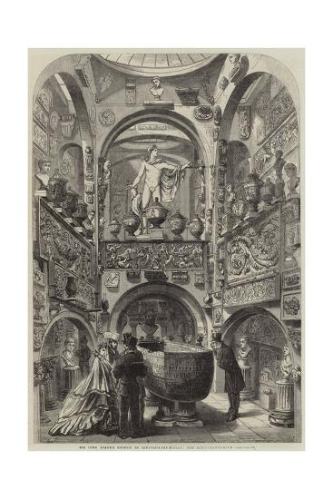 Sir John Soane S Museum In Lincoln S Inn Fields The Sarcophagus Room Giclee Print Art Com