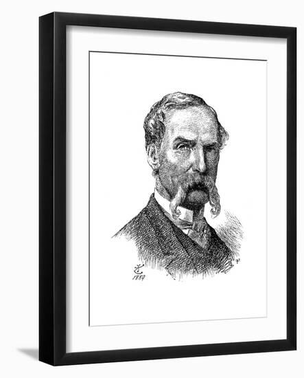 Sir John Tenniel, British Artist and Cartoonist, 1889-John Tenniel-Framed Giclee Print