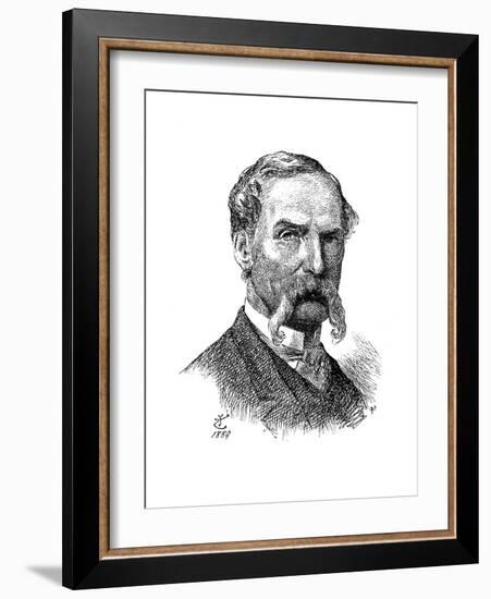 Sir John Tenniel, British Artist and Cartoonist, 1889-John Tenniel-Framed Giclee Print