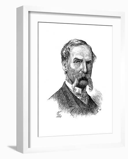 Sir John Tenniel, British Artist and Cartoonist, 1889-John Tenniel-Framed Giclee Print