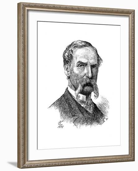 Sir John Tenniel, British Artist and Cartoonist, 1889-John Tenniel-Framed Giclee Print