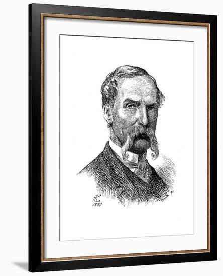 Sir John Tenniel, British Artist and Cartoonist, 1889-John Tenniel-Framed Giclee Print