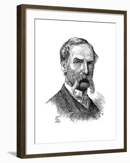 Sir John Tenniel, British Artist and Cartoonist, 1889-John Tenniel-Framed Giclee Print