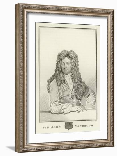 Sir John Vanbrugh-Godfrey Kneller-Framed Giclee Print