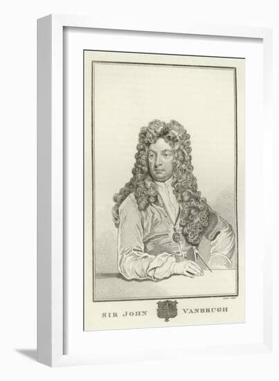 Sir John Vanbrugh-Godfrey Kneller-Framed Giclee Print