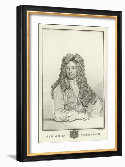 Sir John Vanbrugh-Godfrey Kneller-Framed Giclee Print