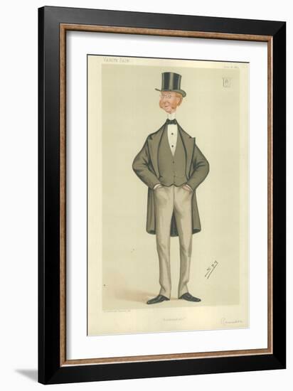 Sir John William Ramsden-Sir Leslie Ward-Framed Giclee Print