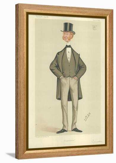 Sir John William Ramsden-Sir Leslie Ward-Framed Premier Image Canvas