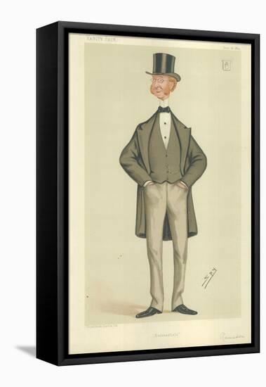 Sir John William Ramsden-Sir Leslie Ward-Framed Premier Image Canvas