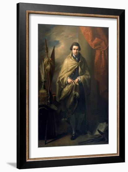 Sir Joseph Banks, 1773, Botanist-Benjamin West-Framed Giclee Print