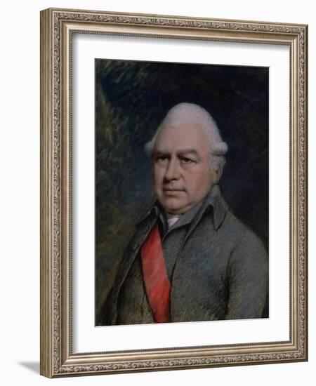 Sir Joseph Banks, English Naturalist, (1743-1820)-James Sharples-Framed Giclee Print