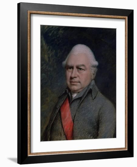 Sir Joseph Banks, English Naturalist, (1743-1820)-James Sharples-Framed Giclee Print