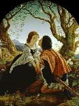 La Belle Dame Sans Merci (The Story of Thomas Rhymer)-Sir Joseph Noel Paton-Framed Giclee Print