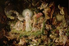 The Fairy Raid: Carrying Off a Changeling - Midsummer Eve, 1867-Sir Joseph Noel Paton-Giclee Print