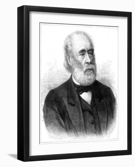 Sir Joseph Whitworth, British Mechanical Engineer, 1887-R Taylor-Framed Giclee Print