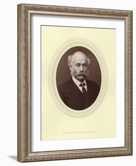 Sir Joseph William Bazalgette-null-Framed Photographic Print