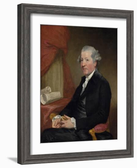 Sir Joshua Reynolds, 1784-Gilbert Stuart-Framed Giclee Print