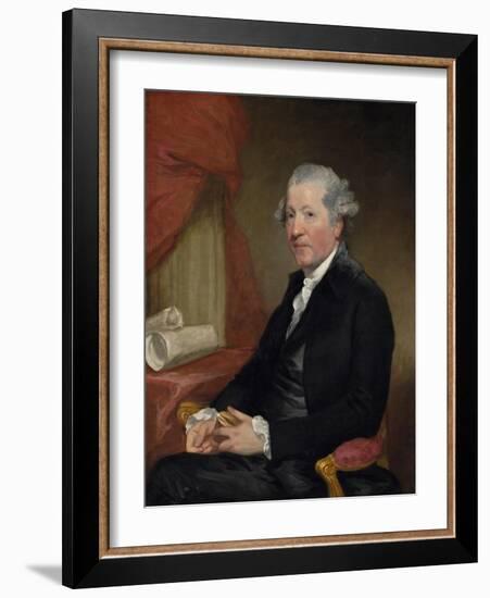 Sir Joshua Reynolds, 1784-Gilbert Stuart-Framed Giclee Print