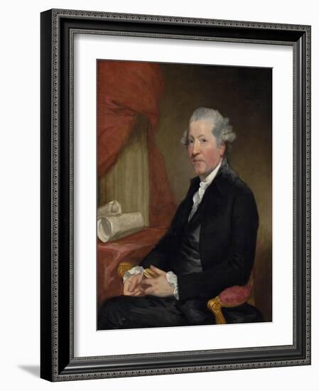 Sir Joshua Reynolds, 1784-Gilbert Stuart-Framed Giclee Print