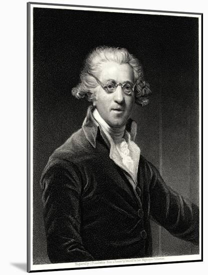 Sir Joshua Reynolds, 19th Century-James Posselwhite-Mounted Giclee Print