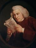 Samuel Johnson, English Man of Letters, 1756-1757-Joshua Reynolds-Giclee Print
