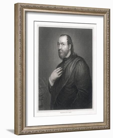 Sir Kenelm Digby, 1825-R Cooper-Framed Giclee Print