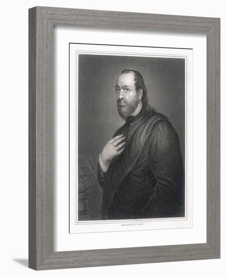 Sir Kenelm Digby, 1825-R Cooper-Framed Giclee Print