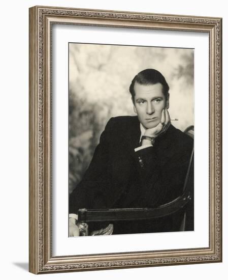 Sir Laurence Olivier, British Actor of Stage and Screen-null-Framed Photographic Print