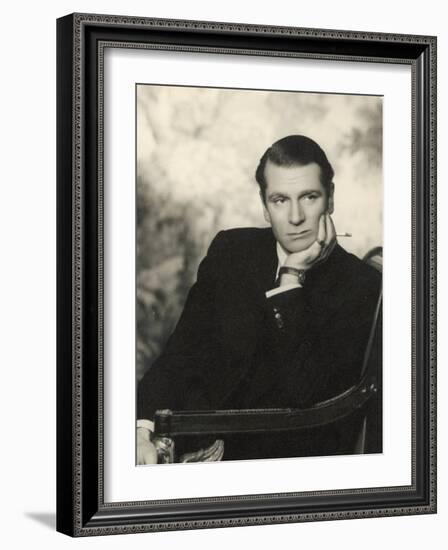 Sir Laurence Olivier, British Actor of Stage and Screen-null-Framed Photographic Print