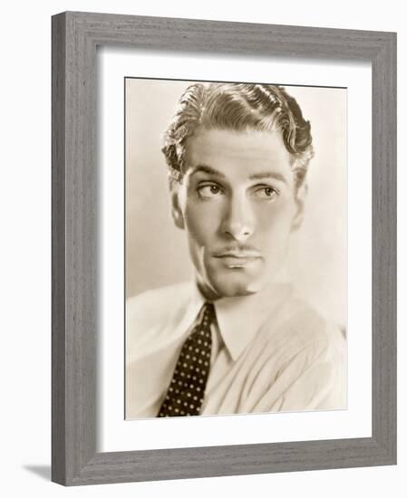 Sir Laurence Olivier, British Actor of Stage and Screen-null-Framed Photographic Print