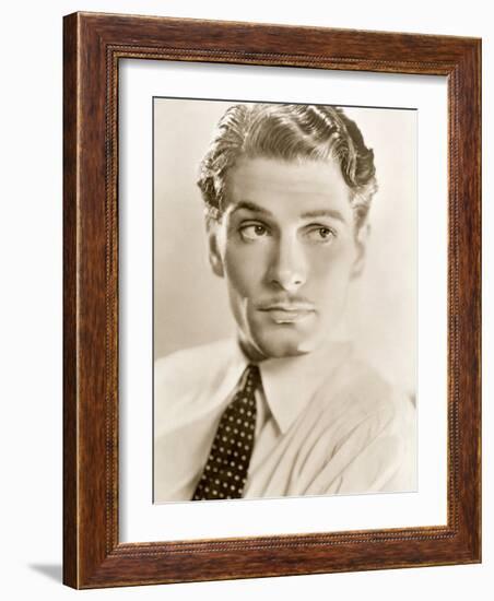 Sir Laurence Olivier, British Actor of Stage and Screen-null-Framed Photographic Print