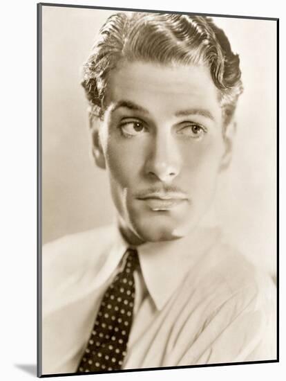 Sir Laurence Olivier, British Actor of Stage and Screen-null-Mounted Photographic Print