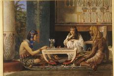 Antony and Cleopatra-Sir Lawrence Alma-Tadema-Art Print