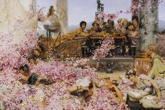 Phidias Showing the Frieze of the Parthenon to His Friends-Sir Lawrence Alma-Tadema-Art Print