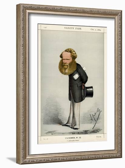 Sir M. E. Grant Duff, Vanity Fair-Carlo Pellegrini-Framed Art Print