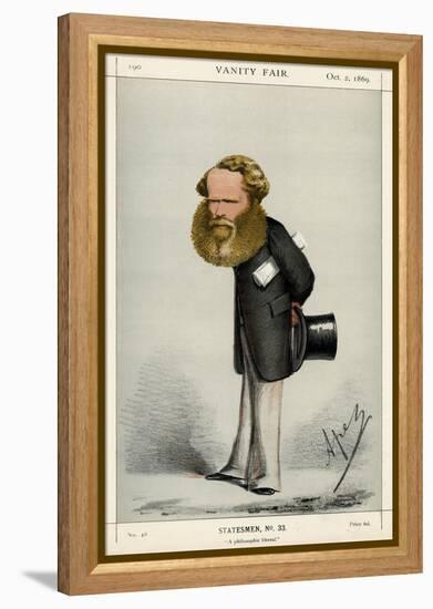 Sir M. E. Grant Duff, Vanity Fair-Carlo Pellegrini-Framed Stretched Canvas